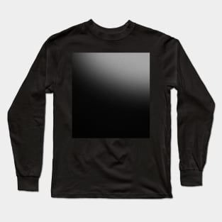 black gradient plain background Long Sleeve T-Shirt